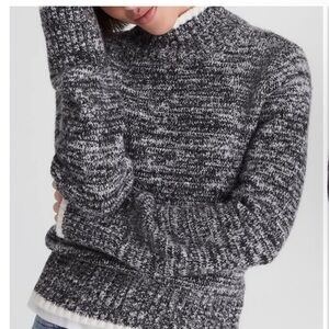 Madewell Marled Mock Neck Sweater